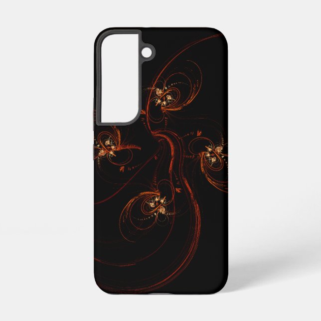 Coque Samsung Galaxy Out of the Dark Abstract Art (Verso)