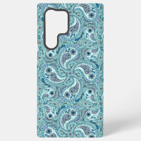 Paisley en bleu bébé