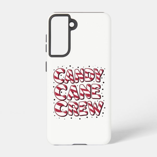 Coque Samsung Galaxy Pajama de Noël de Noël de l'équipage de sucre de c (Verso)