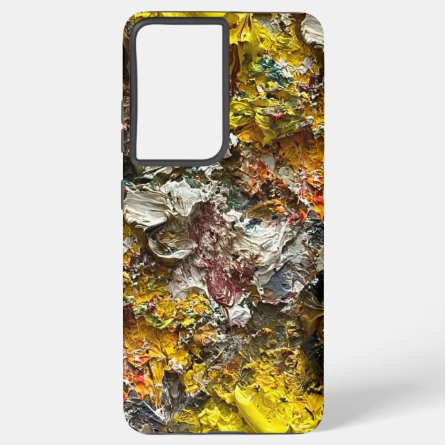 Coque Samsung Galaxy Palette de l'artiste #1 (Verso)