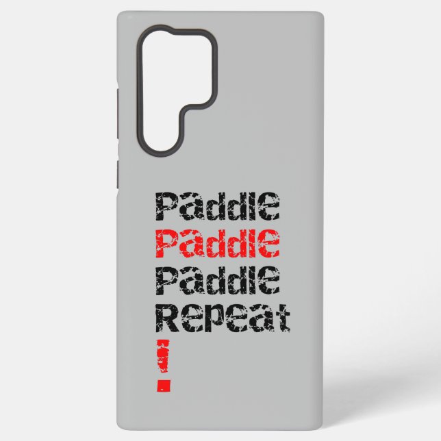 Coque Samsung Galaxy Palette... Répéter - Stand up paddboard design (Verso)