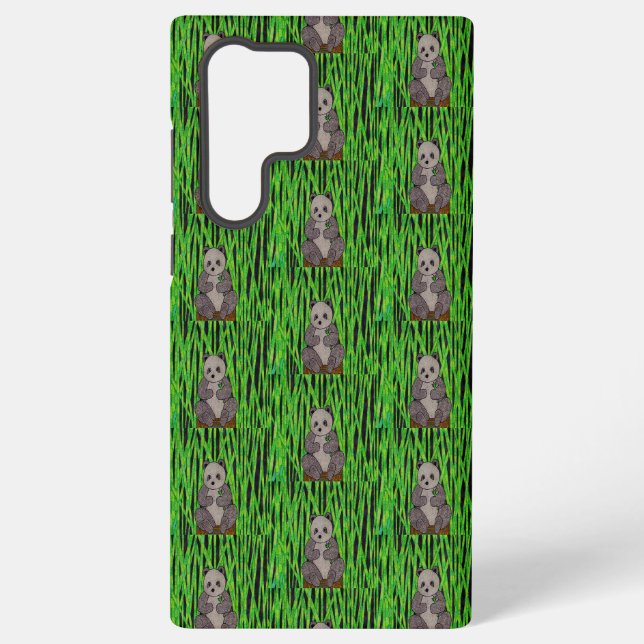 Coque Samsung Galaxy Panda (motif) - Boîtier Samsung (Verso)
