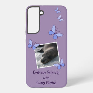 Coque Samsung Galaxy Papillon de photo personnalisé agité