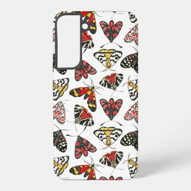 Coque Samsung Galaxy Papillons de nuit (Verso)