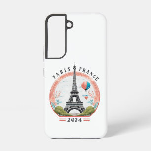Coque Samsung Galaxy Paris France 2024 Samsung Étui, Tour Eiffel