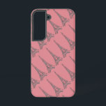 Coque Samsung Galaxy Paris Pink Eiffel Tower<br><div class="desc">This design is included in the Paris,  French Theme  Collection. Products in this line may show various French Culture. This item features the Eiffel Tower in France. For more themed products; please see Our other items. Each theme has a range of stylish items with a distinct look.</div>