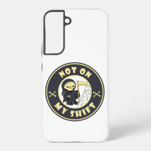 Coque Samsung Galaxy Pas de mon quart de travail citation d'Halloween d
