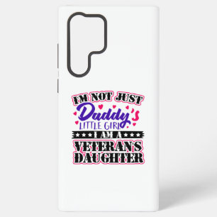 Coque Samsung Galaxy Pas seulement la fille à papa - Fille de vétéran