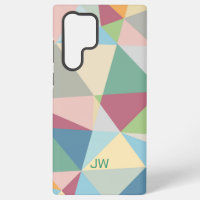 Pastel Colorful Moderne Abstrait Motif géométrique