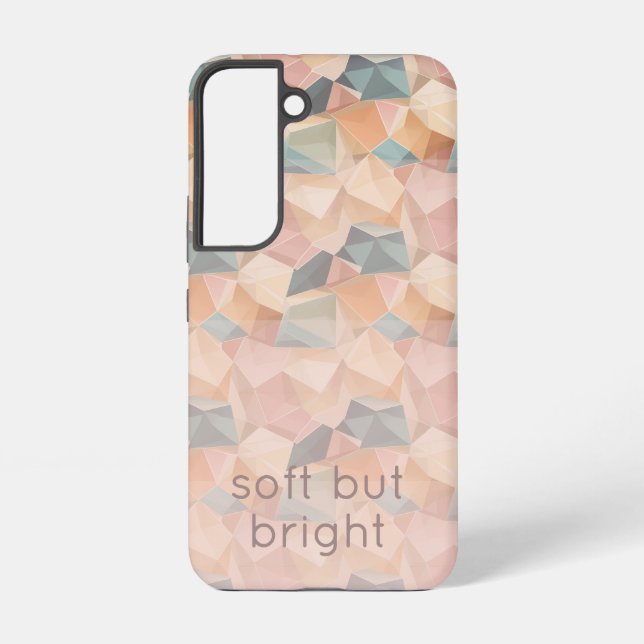 Coque Samsung Galaxy Pastel Géométrique Pop | Spectre Doux (Verso)