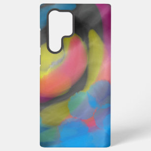 Coque Samsung Galaxy Pastel rose et jaune