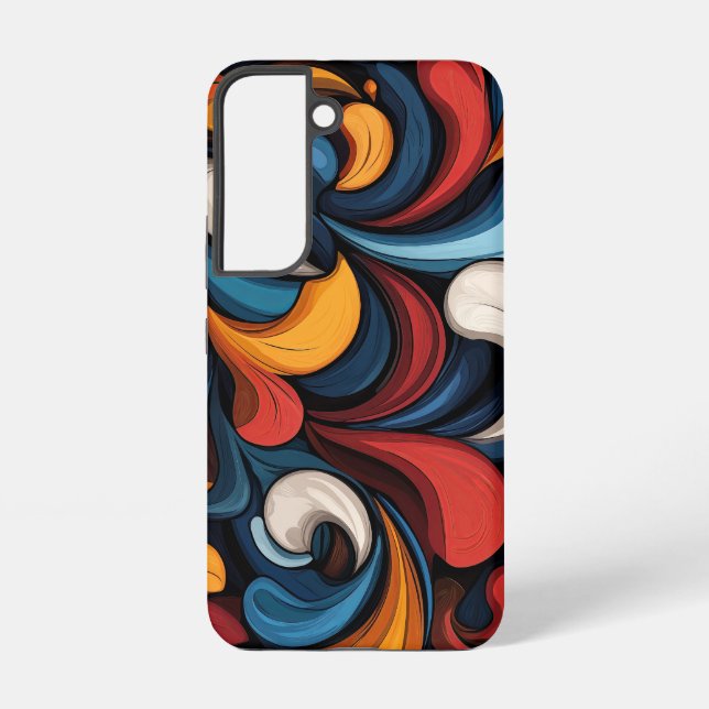 Coque Samsung Galaxy Patchwork d'automne (Verso)