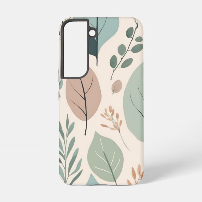 Coque Samsung Galaxy Patchwork Élégant de la Nature (Verso)