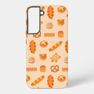 Coque Samsung Galaxy Pâtisserie Pain Moelleux Variété Mignonne Gourmand