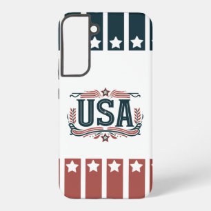Coque Samsung Galaxy Patriotique, vintage États-Unis