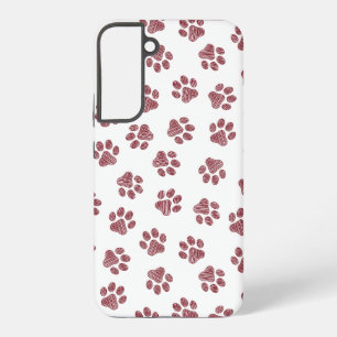 Coque Samsung Galaxy Patrouilles de Doodle, Paws de Chien, Paws De Bour