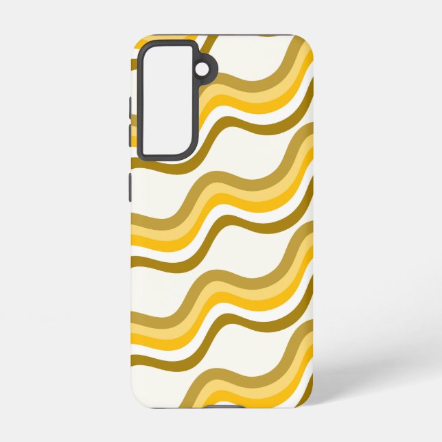 Coque Samsung Galaxy Pattern de Golden Waves (Verso)