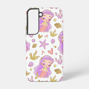Coque Samsung Galaxy Paysage marin avec plage, grande vague et mont Sea
