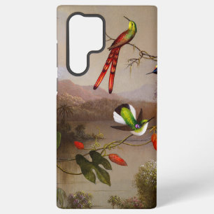 Coque Samsung Galaxy Paysage tropical avec dix colibris Heade