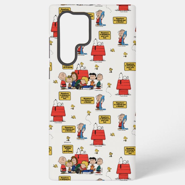 Coque Samsung Galaxy Peanuts | Le bonheur c'est… (Verso)