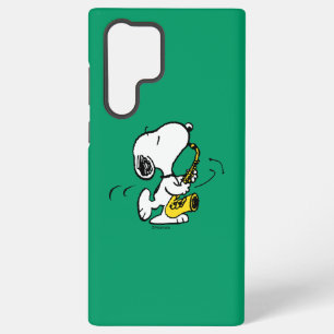 Coque Samsung Galaxy Peanuts Snoopy Joueur de Saxophone