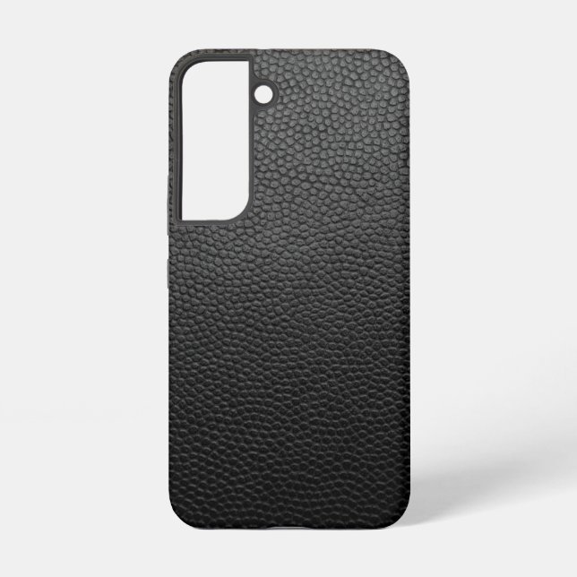 Coque Samsung Galaxy Peau de serpent noire (Verso)