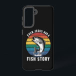 Coque Samsung Galaxy Pêche Même Jésus avait une histoire de poisson Bas<br><div class="desc">Pêche Même Jésus avait une histoire de poisson Bass Poisson Drôle Papa</div>