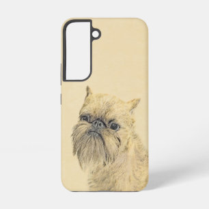 Coque Samsung Galaxy Peinture brute de Griffon de Bruxelles - Art de ch