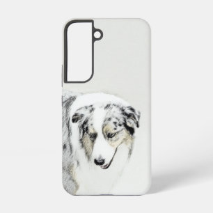 Coque Samsung Galaxy Peinture de berger australien - Art original de ch