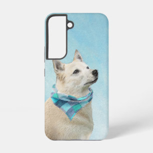 Coque Samsung Galaxy Peinture de Buhund norvégien - Art original de chi