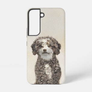 Coque Samsung Galaxy Peinture de Chien d'Eau Espagnol - Art Original de