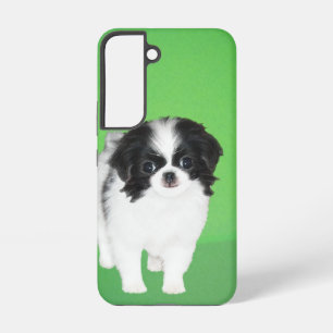 Coque Samsung Galaxy Peinture de chiot Japanese Chin - Art de chien ori