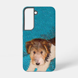 Coque Samsung Galaxy Peinture de chiot Wire Fox Terrier - Art original