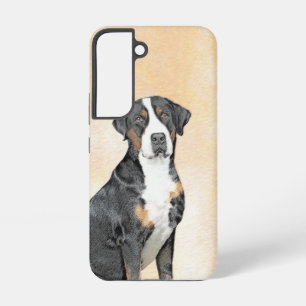 Coque Samsung Galaxy Peinture de Grand Bouvier Suisse - Œuvre Originale