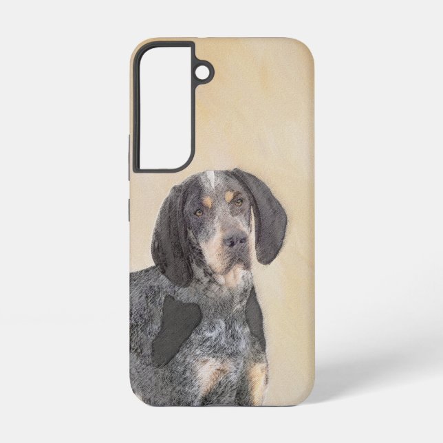 Coque Samsung Galaxy Peinture de linge bluetick - mignon chien original (Verso)