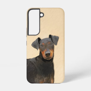 Coque Samsung Galaxy Peinture de Manchester Terrier Art Animalier Origi