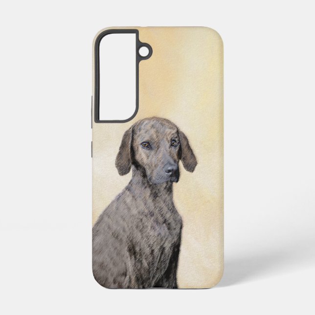Coque Samsung Galaxy Peinture de Plott - Art original de chien mignon (Verso)