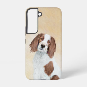 Coque Samsung Galaxy Peinture de Setter Rouge et Blanc Irlandais - Œuvr