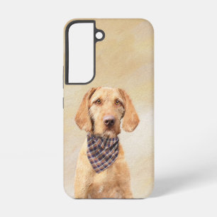 Coque Samsung Galaxy Peinture de Vizsla à poil dur - Art original de ch