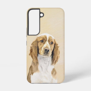 Coque Samsung Galaxy Peinture de Welsh Springer Spaniel - Art canin ori