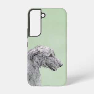 Coque Samsung Galaxy Peinture de Wolfhound irlandais - Joli art origina
