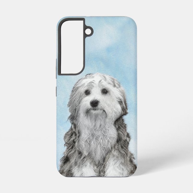 Coque Samsung Galaxy Peinture Lowchen - Cute Original Chien Art (Verso)