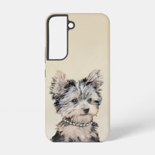 Coque Samsung Galaxy Peinture originale de chiot Yorkshire Terrier