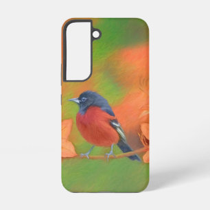 Coque Samsung Galaxy Peinture originale de l'oiseau chanteur Oriole de 