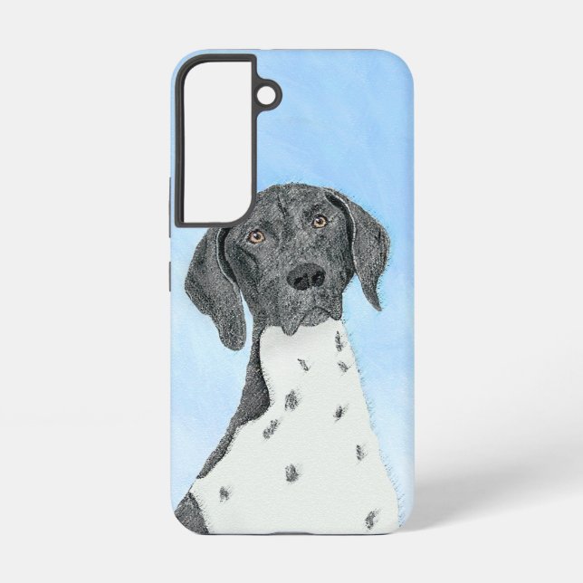 Coque Samsung Galaxy Peinture pointeur germanique - Art original (Verso)