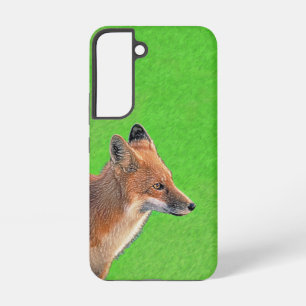 Coque Samsung Galaxy Peinture Red Fox - Art original de la faune