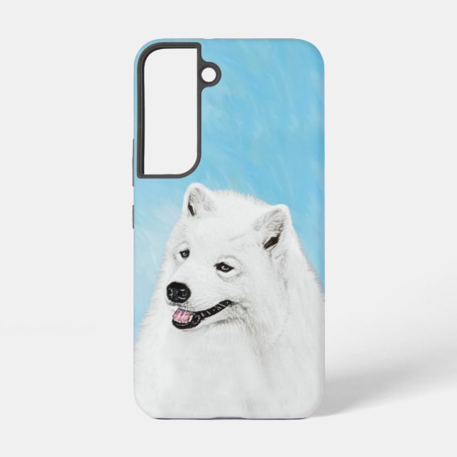 Coque Samsung Galaxy Peinture Samoyed - Cute Original Chien Art (Verso)