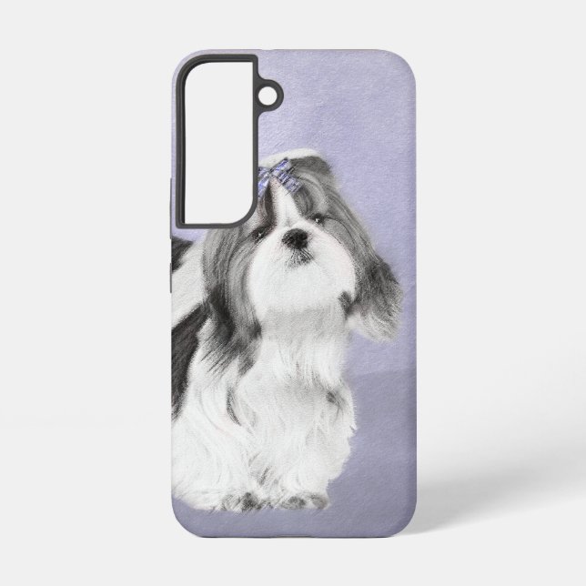 Coque Samsung Galaxy Peinture Shih Tzu - Cute Original Chien Art (Verso)