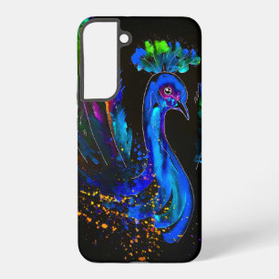 Coque Samsung Galaxy Peinture Whimsical Peacock