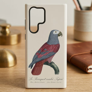 Coque Samsung Galaxy Perroquet Gris du Congo Facteur Rouge Psittacus Er